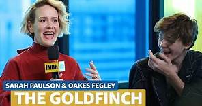 Sarah Paulson & Oakes Fegley Talk Character Transformation in The Goldfinch | FULL INTERVIEW