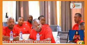 National Olympics Committee organises a Safeguarding training in Sagana