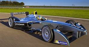Jarno Trulli Test Driving Formula E