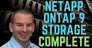 NetApp ONTAP 9 Complete Training Course - SPECIAL OFFER