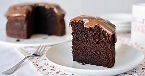 How to Make a Simple Chocolate Cake - Easy Homemade Chocolate Cake Recipe