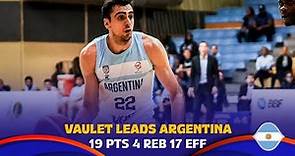 Juan Pablo Vaulet 🇦🇷 leads Argentina to victory vs. BAH | 19 PTS, 4 REB | #FIBAWC 2023 Qualifiers