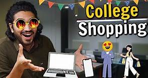 College Shopping | What all things to buy for College