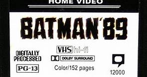 Batman '89 Hardcover Comic Book Review