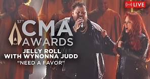 Jelly Roll with Wynonna Judd – “Need A Favor” Opening Performance | Live at CMA Awards 2023