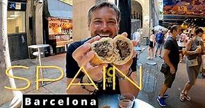 Spain's MOST FAMOUS Market | LA BOQUERIA MARKET Barcelona Spain