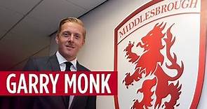 Garry Monk's first interview as Boro manager