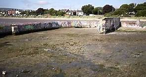 Sandymount Strand - Abandoned Swimming Baths from 1883...