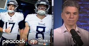 Ryan Tannehill helps Will Levis find footing as Titans starting QB | Pro Football Talk | NFL on NBC