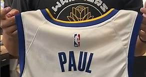 Chris Paul Warriors Jersey In The Making