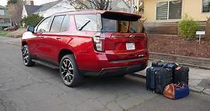 Chevy Tahoe Luggage Test | How much fits behind the third row?