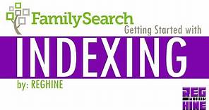 INDEXING TUTORIAL AT FAMILY SEARCH OF THE CHURCH OF JESUS CHRIST OF LATTER DAY SAINTS