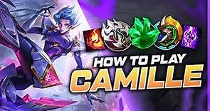HOW TO PLAY CAMILLE SEASON 13 | NEW Build & Runes | Season 13 Camille guide | League of Legends