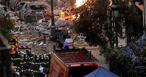 Deadly explosion smashes building in Madrid, Spain