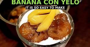 Banana con Yelo (Minatamis na Saging)