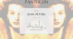 Jean Peters Biography - American actress (1926–2000)