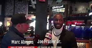 Joe Frazier Jr Talks about his January 13, 2024 Promotion