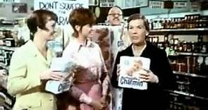 VINTAGE 1971 CHARMIN AD - KATHLEEN FREEMAN who played GERTRUDE LINKMEYER (HOGAN'S HEROES)