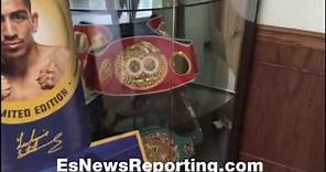 EXCLUSIVE!!! Inside of Leo Santa Cruz's HUGE HOUSE - EsNews Boxing