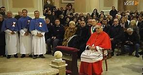 Edoardo Menichelli per la prima volta a Vasto da cardinale
