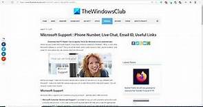 How to contact Microsoft Support by Chat, Email, Phone, etc