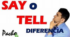 Say vs Tell - Aprende la diferencia para usarlo en Reported Speech | Clases inglés