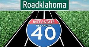 Interstate 40 through Oklahoma, 2021