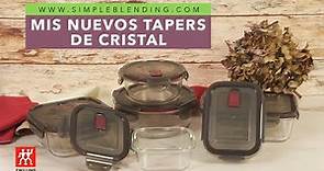 MIS NUEVOS TAPERS DE CRISTAL | Tapers para batchcooking | Tápers de cristal Zwilling Gusto