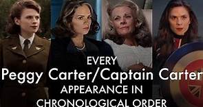 Every Peggy Carter/Captain Carter Appearance in Chronological Order (Updated + Extended)