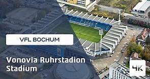 VfL Bochum Vonovia Ruhrstadion Germany Bundesliga 4K Aerial View