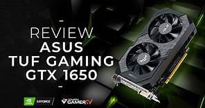 ASUS TUF Gaming GTX 1650 - review en español #CompraGamerTV