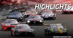 Cinematic Highlights - Sonoma Raceway l GT America Powered by AWS 2023