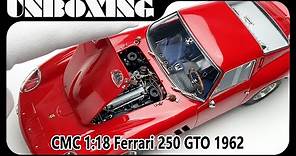 Ferrari 250 GTO / 1:18 diecast model car by CMC / AMR UNBOXING