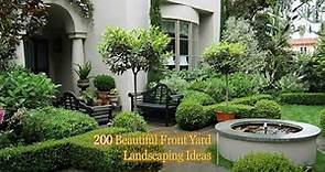 200 Beautiful Front Yard Garden Landscaping Ideas