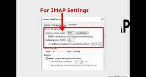 ATT Net Email IMAP, SMTP and POP3 Server Settings