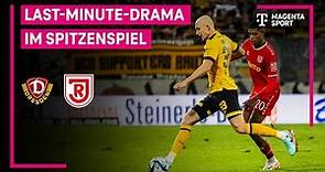 SG Dynamo Dresden - SSV Jahn Regensburg, Highlights mit Live-Kommentar | 3. Liga | MAGENTA SPORT
