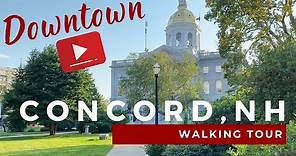 Walking Tour of Downtown Concord New Hampshire