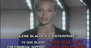 Jolene Blalock : Public service announcement - Star Trek