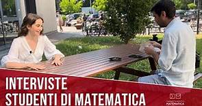 Interviste studenti matematica