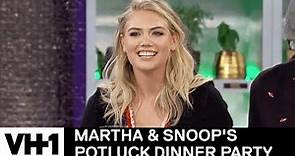 Kate Upton & LL Cool J Decipher Snoop's Tweets 'Sneak Peek' | Martha & Snoop's Potluck Dinner Party