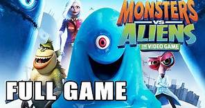 Monsters vs. Aliens【FULL GAME】walkthrough | Longplay