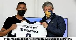 🔴 Gabriel Torres es presentado oficialmente como nuevo jugador de los Pumas