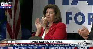 SPEECH: Republican Karen Handel Defeats Wins Georgia’s 6th Congressional District (FNN)