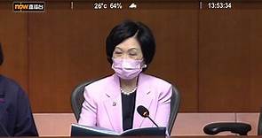 新民黨主席葉劉淑儀回應《施政報告》