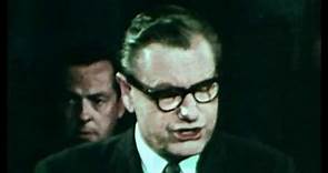 Nelson Rockefeller announces for the Presidency 1968