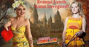 Evanna Lynch (Luna Lovegood) estuvo presente en Argentina Comic Con (junio 2023)
