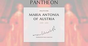 Maria Antonia of Austria Biography - Electress consort of Bavaria