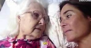 Alzheimers Mother recognizes Daughter