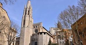 Basilica de Sant Feliu (Church of St. Felix) in Girona, Spain