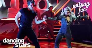 The Miz and Witney Carson Grease Night Jive (Week 5) | Dancing With The Stars